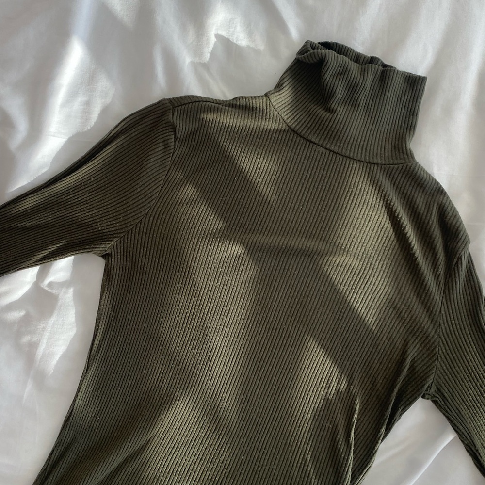 Forest Green Turtleneck